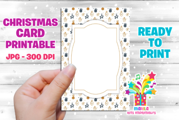 Christmas Card Printable 14: Premium Print Templates