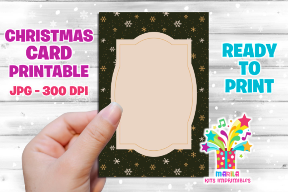Christmas Card Printable 8: Premium Print Templates