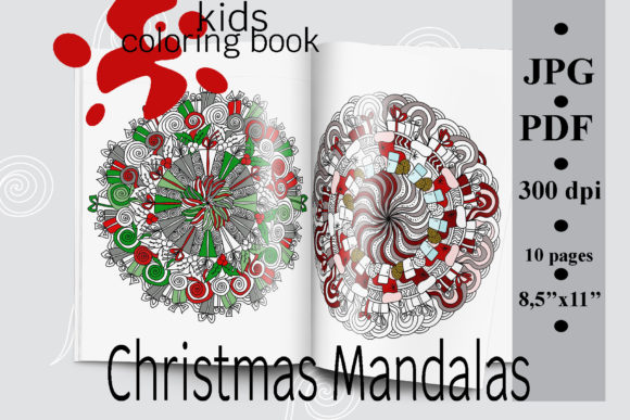 Christmas Mandalas Coloring Book: A Brand Designer's Review for Coloring Pages Amp