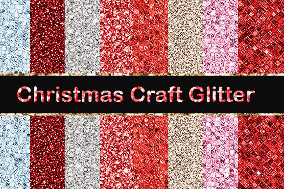 Christmas Red Blue Glitter Backgrounds Review