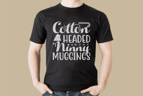 Christmas SVG: Cotton Headed Ninn for T-Shirt Designs