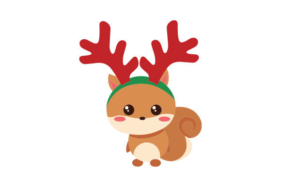 Kawaii Squirrel Reindeer: A Cute Christmas Craft Pick