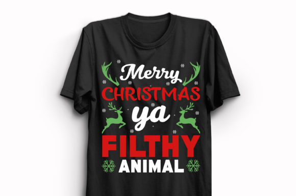 New Christmas T-Shirt Design 155: Print Templates Review
