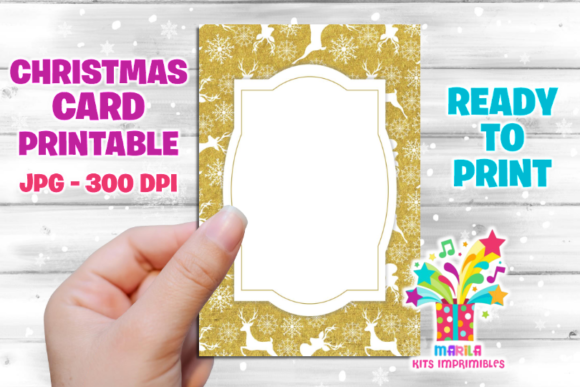 Nordic Christmas Card Printable 2 Review for Print Templates