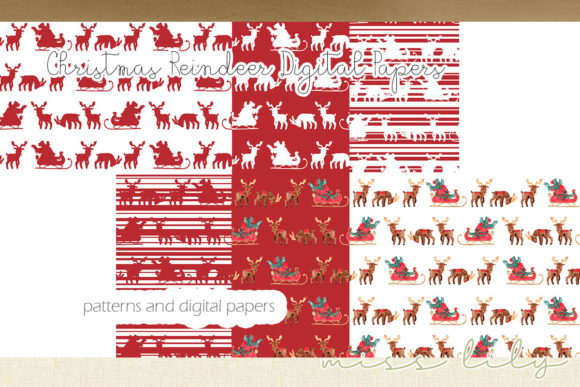 Reindeer and Santa Sleigh Patterns Review