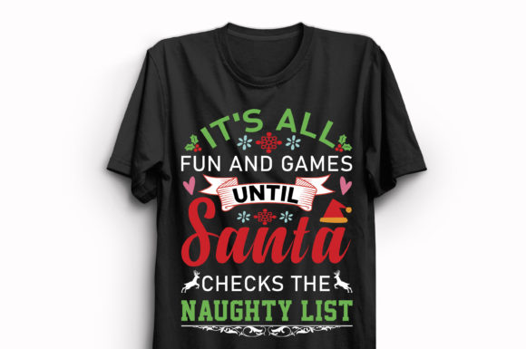 Review: New Christmas T-Shirt Design 147 for Holiday Projects