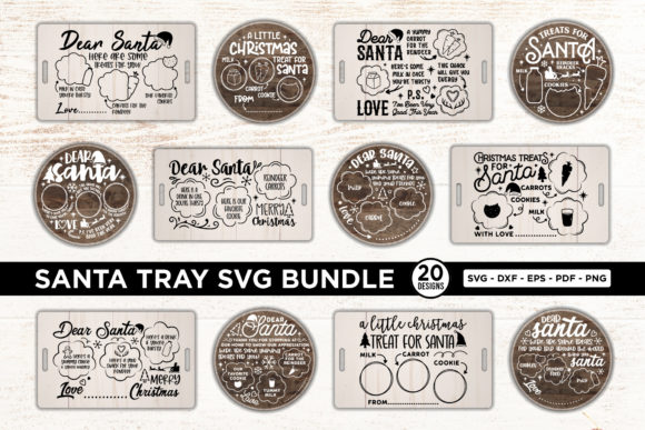 Santa Tray SVG Bundle: Festive Crafts Review