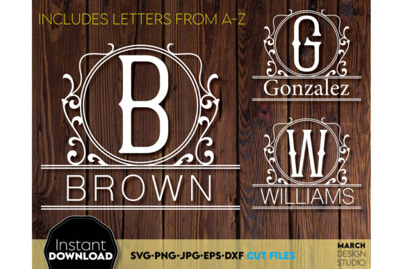 Split Monogram Letters for Crafts: A Designer's Review